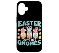 Pascua con mis gnomos Carcasa para iPhone 16