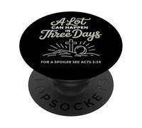 Pascua Jesús ha resucitado Hechos 2:24 Cristianismo Cristiano PopSockets PopGrip Adhesivo