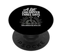 Pascua Jesús ha resucitado Hechos 2:24 Cristianismo Cristiano PopSockets PopGrip Adhesivo