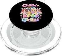 Pascua KPOP Music Chillin with My K-Pop Chicas Mujeres Chicas PopSockets PopGrip para MagSafe