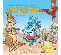 Pascual el dragón descubre Oceanía - Libros infantiles en letra ligada, manuscrita, cursiva: Cuento infantil para proteger la Tierra: La isla de plásticos: 6