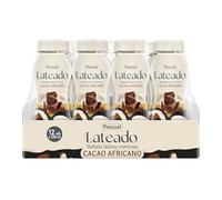Pascual Lateado - Batido de Chocolate con Cacao Africano - Bebida Láctea Cremosa - Caja de 12 Briks de 230 ml
