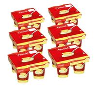 Pascual - Yogur Original Sabor Limón. Caja de 6 Pack de 4 x 120g. Total 24 uds. - No necesitan Refrigeración