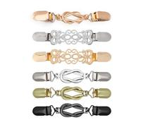 PASDUCHAS 6 clips tensores de vestidos, cárdigan, suéter, clips para la espalda, para vestidos