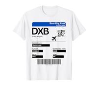 Pase de Embarque Dubai DXB UAE Emirate Dubai Camiseta