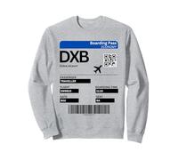 Pase de Embarque Dubai DXB UAE Emirate Dubai Sudadera