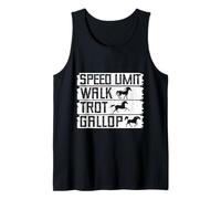Paseo A Caballo, Trote, Galope, Jinete Camiseta sin Mangas