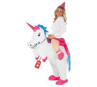 Paseo Adulto En Disfraz Inflable De Unicornio Caballo Mágico Disfrazarse Para Mujer Y Hombre , color/modelo surtido