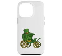 Paseo en carruaje de trébol irlandés Carcasa para iPhone 13 Pro