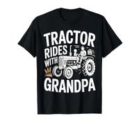 Paseos en Tractor con Memoria de Nieto de la Granja del Abuelo Camiseta