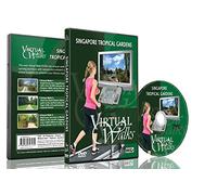 Paseos virtuales - Jardines tropicales de Singapur para caminatas en interiores, caminadora y entrenamientos de ciclismo