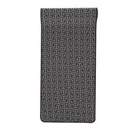 Pasillo de Cocina Antideslizante y Lavable de 50 cm de Ancho. Laberinto Pasillo de Cocina Lavable a máquina, Alfombra de Cocina Personalizada. - Marrone, 280 cm.