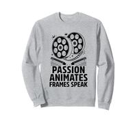 Pasión Anima Marcos Hablar Animación Dibujar Boceto Animar Sudadera
