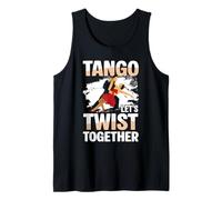 Pasión de baile de tango Camiseta sin Mangas