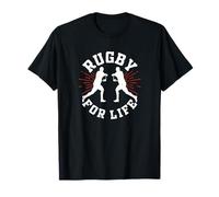 Pasión Entusiasta del Rugby por la Vida Camiseta