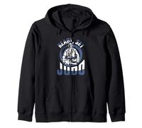 Pasión por la disciplina y la fuerza del judo Sudadera con Capucha