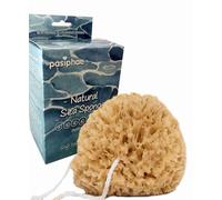 Pasiphae - Esponja de baño natural de Grecia - Esponja de baño de panal sin blanquear, esponja suave exfoliante orgánica para adultos, esponja corporal ecológica para mujeres y hombres (tamaño 1