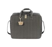 Pasito a pasito Bolso de maternidad Pasito a Pasito Tartan. Gris oscuro Variante única