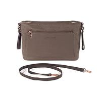 Pasito a Pasito. Bolso organizador para Carro de Bebé London. Bolsa Canastilla de polipiel. Práctico, elegante y espacioso para llevar lo necesario en el paseo. Color Marrón.