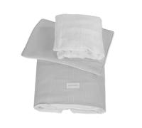 Pasito a Pasito Edredón más sábana para minicuna Little Bloom (Vichy Gris)