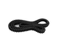Paso de correa sincrónica dentada de doble cara D5M = perímetro de 5mm = D5M770 ~ D5M1350 ancho 10/15/20/25mm cinta transportadora negra(D5M830,1PC_15MM)