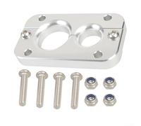 Paso de cortafuegos de aluminio para arnés de cableado, ajuste perfecto para Terminator para X MaFor X, optimiza el proceso de cableado para vehículos (plateado)