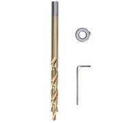Paso de giro Bit brote de vástago recto de bolsillo oblicuo de perforación herramienta de carpintería de carpintería para un trabajo eficiente de acero de alta velocidad broca de