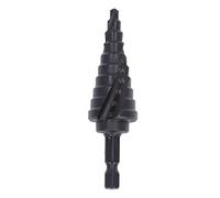 Paso de Perforación HSS Groove Espiral Pagoda Pagoda Drill Cono Bits Multifuncional Reamer (10 pasos (4-22 mm))