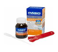 PASO - Elimina Adhesivos y Restos de Etiquetas - Quita Pegamento Profesional con Ecosolventes, Reblandece Rápidamente Adhesivos de Todo Tipo, Incluye Espátula y Aplicador - 100ml