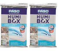 PASO - Humibox Neutro - Atrapa la humedad evitando olores y manchas - 250 g (Paquete de 2)