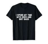 Paso mi Tiempo con Azadas y Bolsas de Tierra Camiseta