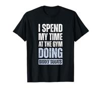Paso Mi Tiempo En El Gym Haciendo Sentadillas Camiseta