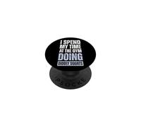 Paso Mi Tiempo En El Gym Haciendo Sentadillas PopSockets PopGrip Adhesivo