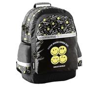 PASO SM24LK-116, Mochila escolar SMILEY, Multicolor