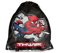 PASO Spider Man, Bolsa de Deporte con cordón Unisex Kids, Multicolor, 45 x 34 cm
