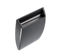 Paso viento Compatible Con VW Para Passat 1 Pieza Auto Tuning Flujo Aire Entrada Capó Toma Cubierta Decorativa Rejilla Central Piezas Coche(Carbon Fiber)