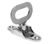 Pasos de acero inoxidable para barcos resistentes a la corrosión, pedal de ascenso de ferrocarril marino. Accesorios de escalada plegables, hardware de cubierta seguro para embarcaciones, velas