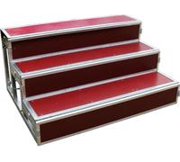 Pasos graduados portátiles para canto coral y fotos de grupo, fácil de montar, diseño estable, perfecto para aulas, coros, eventos y actuaciones