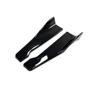 Pasos Laterales 48CM para E90 E46 F20 F30 E39 G20 Accesorios Faldón Lateral Protector Extensión Universal Parachoques Trasero Spoiler Difusor Dividido(A)