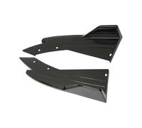 Pasos Laterales Accesorios Tuning Difusor Parachoques Trasero Divisor Spoiler Canards Faldones Laterales Cubierta Pegatina Trim para para Mustang GT 500 350(Negro)