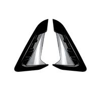Pasos Laterales Adhesivo Decorativo Protección Rejilla Ventilación Lateral para X3 X4 G01 G02 MSport 2018 2019 2020 2021 2022 2023(Negro Brillante)