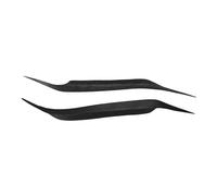 Pasos Laterales Embellecedor Faro Delantero Decoración Párpados Cejas para Mazda 3 Sedan 2004-2009