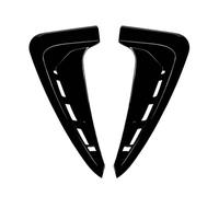 Pasos Laterales Embellecedor Rejilla Ventilación Lateral Guardabarros Pegatina Decorativa Rejilla Lateral Tiburón para X5 F15 MSport 2014 2015 2016 2017 2018(Negro Brillante)