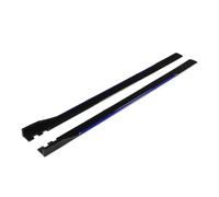 Pasos Laterales Extensiones Faldón Lateral De 2,2 M Kit Cuerpo Labio Aleta Faldones Laterales para A3 A4 A5 A6 A7 A7 A8 Q3 Q5 Q7 RS5 RS6 RS7 S3 S4 TT(Azul)