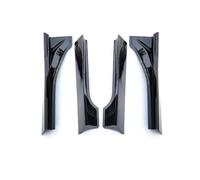 Pasos Laterales Falda Lateral Falda Lip Body Kits Faldones Extensiones para Toyota GR86 ZN8 ZC8 2022 2023 2024(Negro Brillante)
