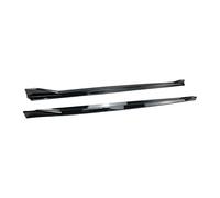 Pasos Laterales Kit Carrocería Accesorios Extensión Faldón Lateral para Toyota para Supra A90 A91 2020-2024 AG Style(Negro Brillante)