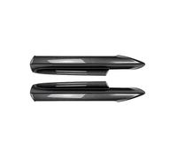 Pasos Laterales Kit Spoiler Divisor Lateral Labio Parachoques Delantero para Serie 3 E90 E91 MTech 320i 330i 2005 2006 2007 2008(Aspecto Carbono)