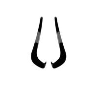 Pasos Laterales Kits Carrocería Difusor Parachoques Delantero Alerón Lateral Rejilla Ventilación Cuchilla Viento para VW para Passat B7 2011-2015(Negro Brillante)