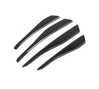 Pasos Laterales Marco Rejilla Luz Antiniebla Delantera Cubierta Panel Embellecedor Bisel para VW para Golf 8 MK8 280TSI Pro 2021 2022(Fibra de carbón)