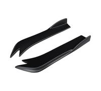 Pasos Laterales para A7 2015 16 2019 2021 2022 Splitter Parachoques Trasero Delantales Spoiler Labio Maletero Difusor ala Canard Protector Ángulo Envoltura(Negro Mate)
